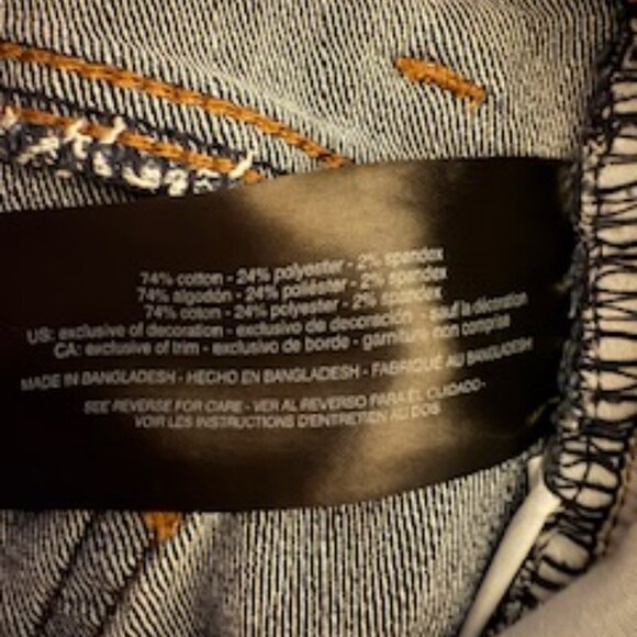 👖 Gloria Vanderbilt Amanda Jeans – Size 12L (New Without Tags) - Picture 5 of 7